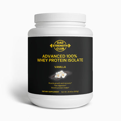 Advanced 100% Whey Protein Isolate (Vanilla)